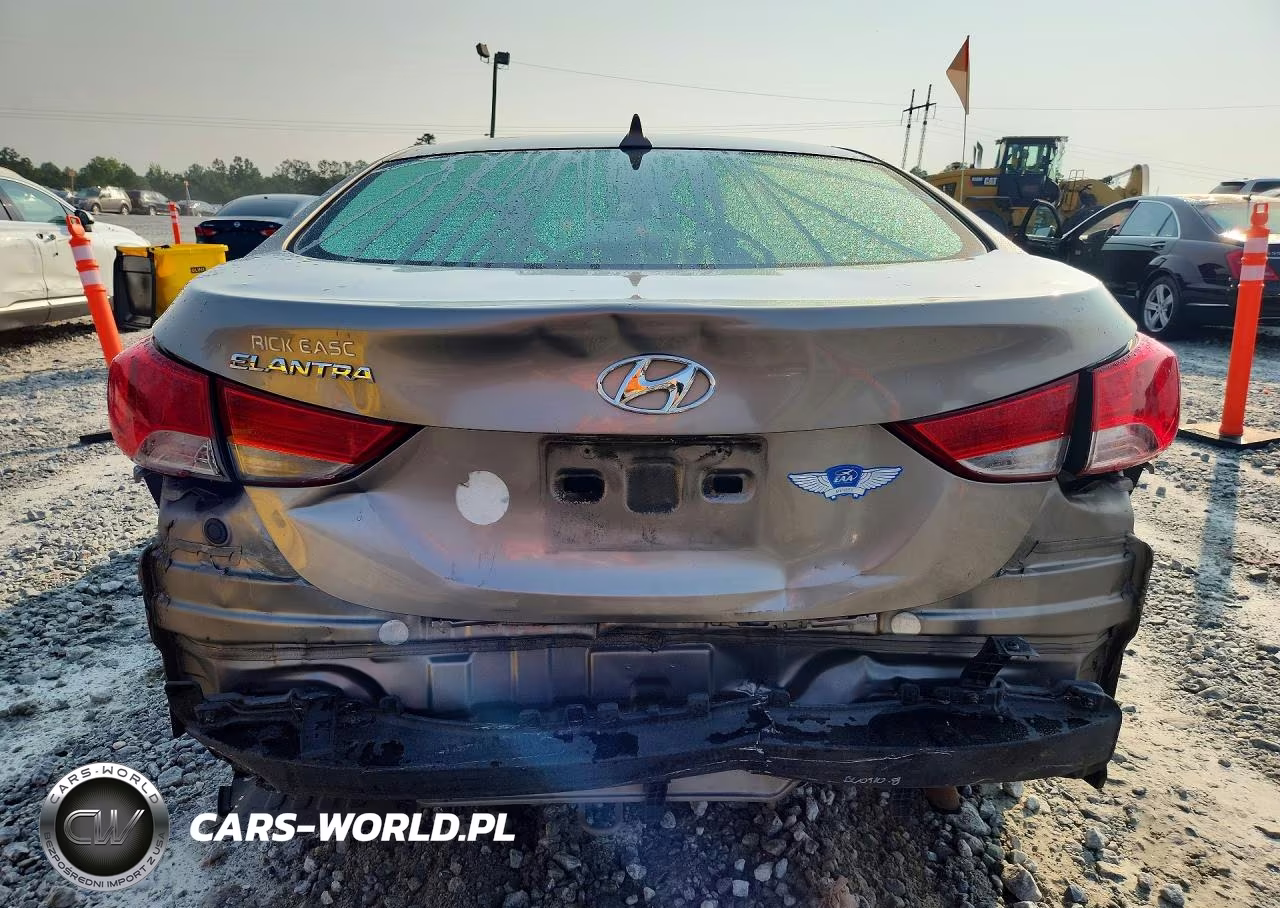 2013 Hyundai Elantra Gls VIN:5NPDH4AE6DH436811 - 6