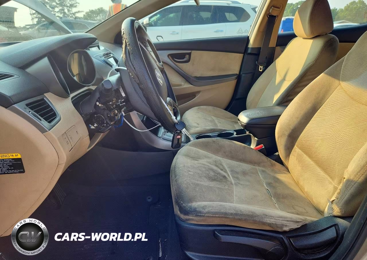 2013 Hyundai Elantra Gls VIN:5NPDH4AE6DH436811 - 7