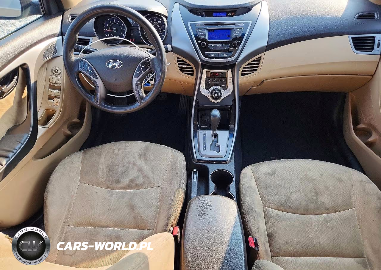 2013 Hyundai Elantra Gls VIN:5NPDH4AE6DH436811 - 8