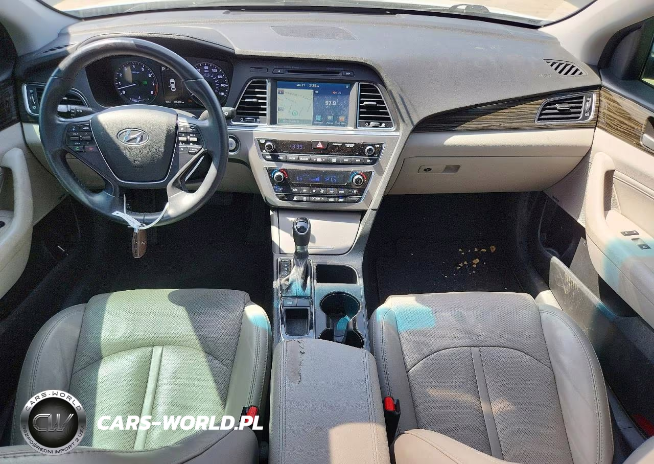 2017 Hyundai Sonata Limited VIN:5NPE34AF4HH545947 - 8