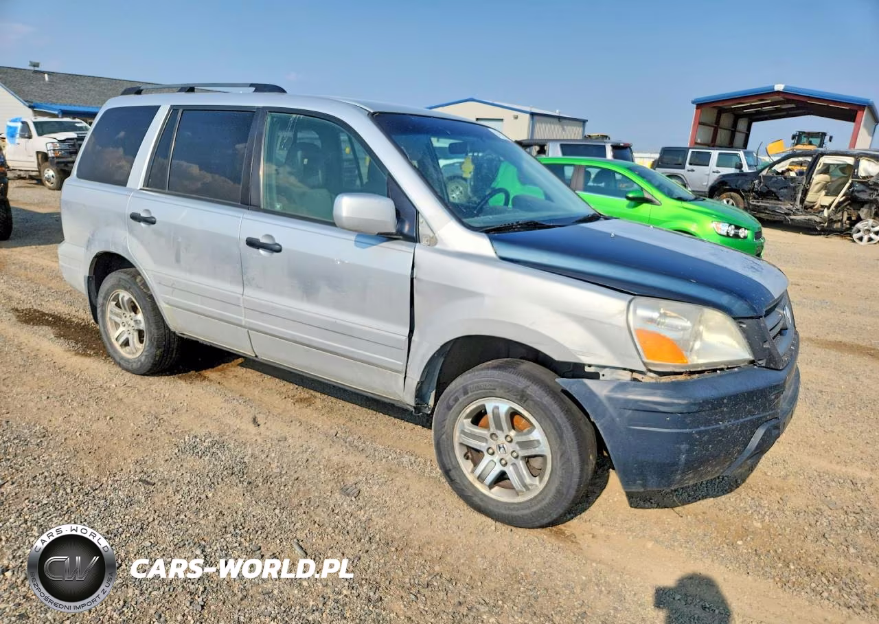 2003 Honda Pilot Exl VIN:2HKYF18763H506397 - 4