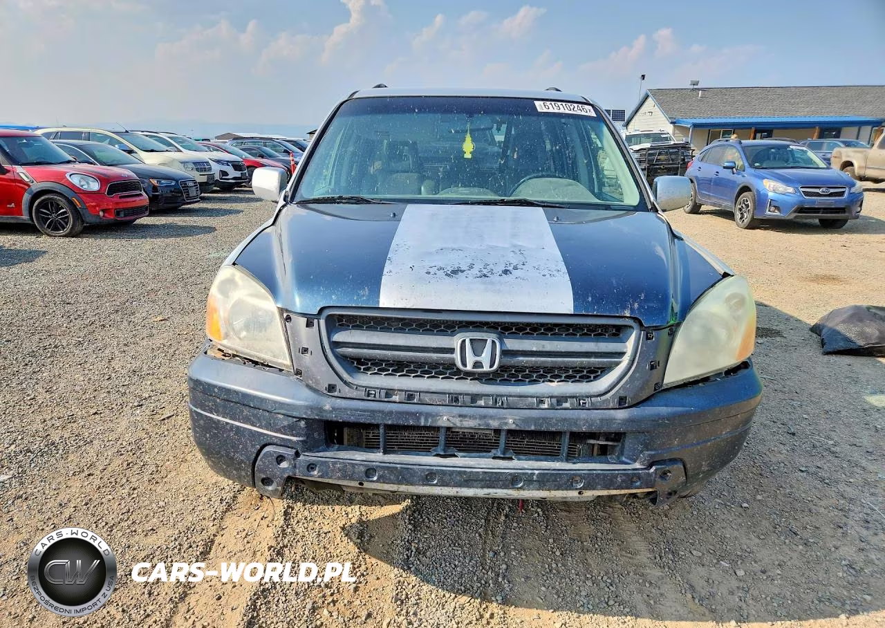 2003 Honda Pilot Exl VIN:2HKYF18763H506397 - 5