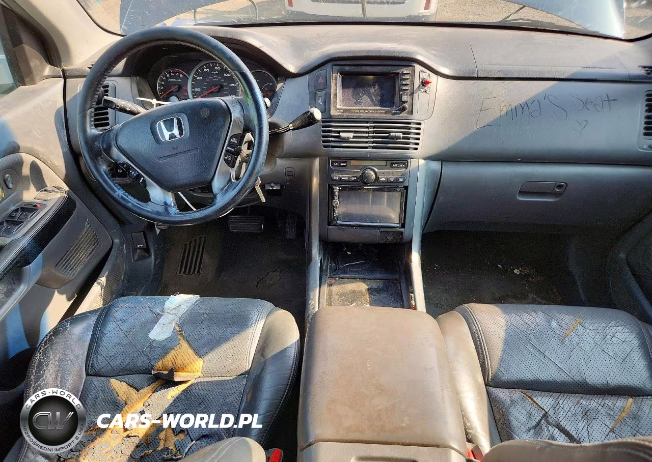 2003 Honda Pilot Exl VIN:2HKYF18763H506397 - 8