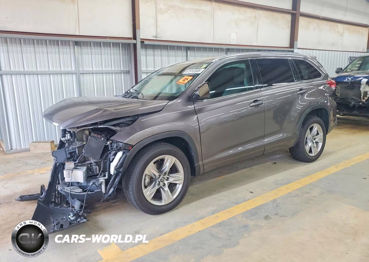 2017 Toyota Highlander Limited – zdjęcie 1 z 12
