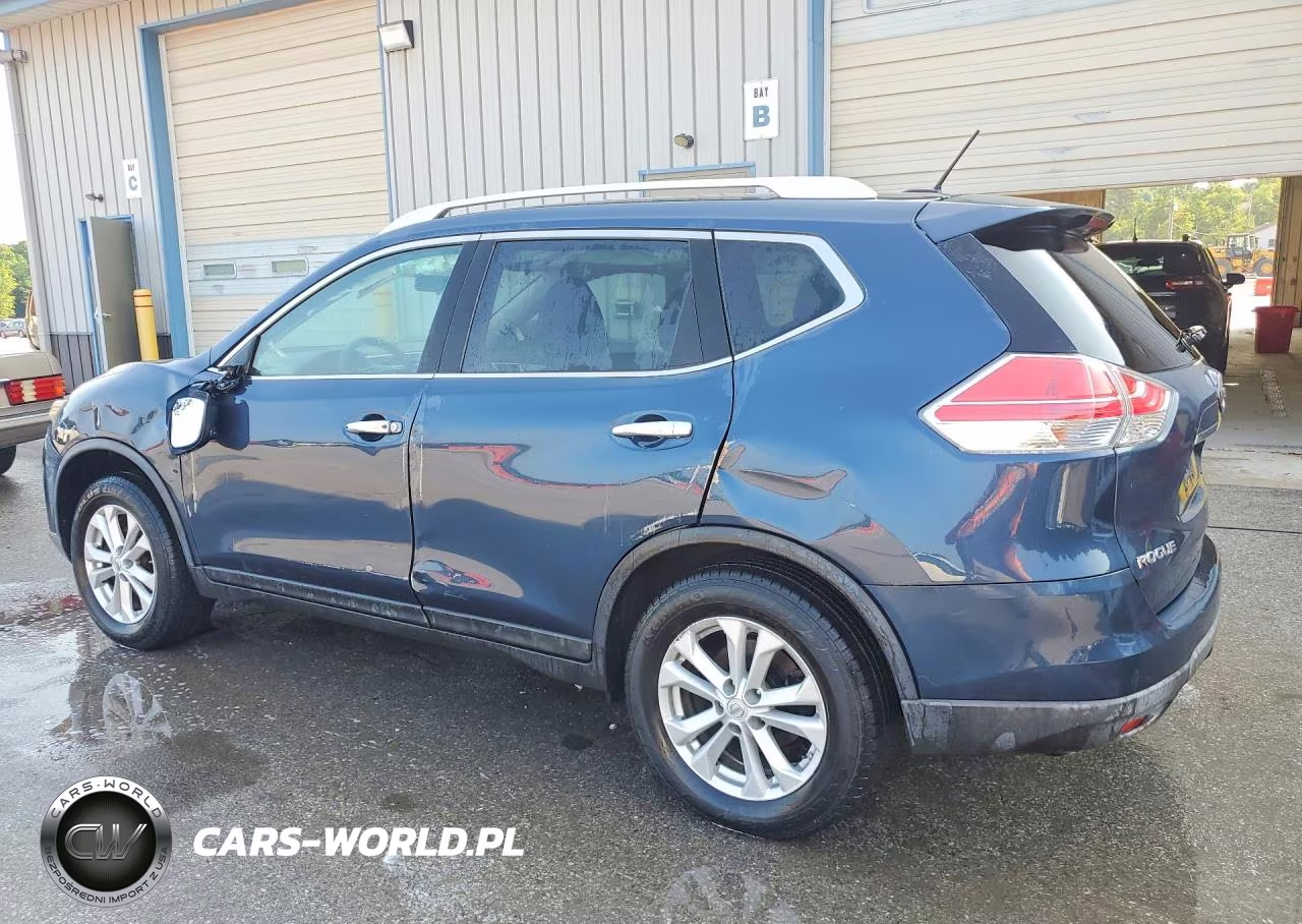 2016 Nissan Rogue Sv VIN:KNMAT2MV3GP653422 - 2