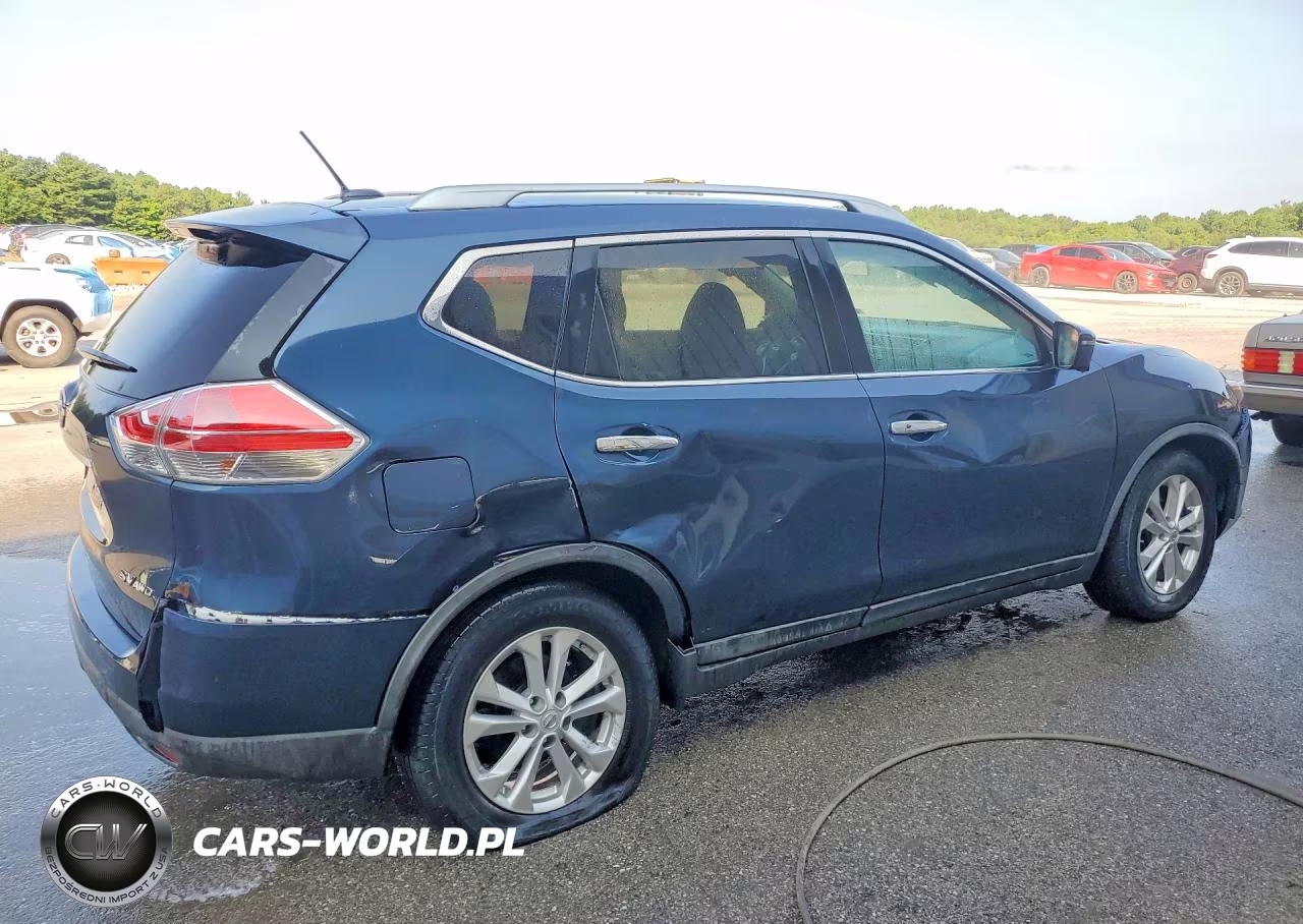 2016 Nissan Rogue Sv VIN:KNMAT2MV3GP653422 - 3