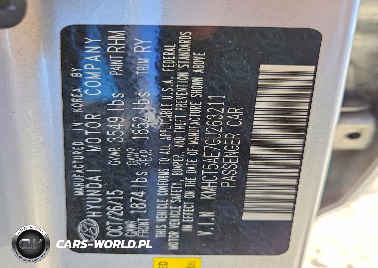 2016 Hyundai Accent Se VIN:KMHCT5AE7GU263211 - 12