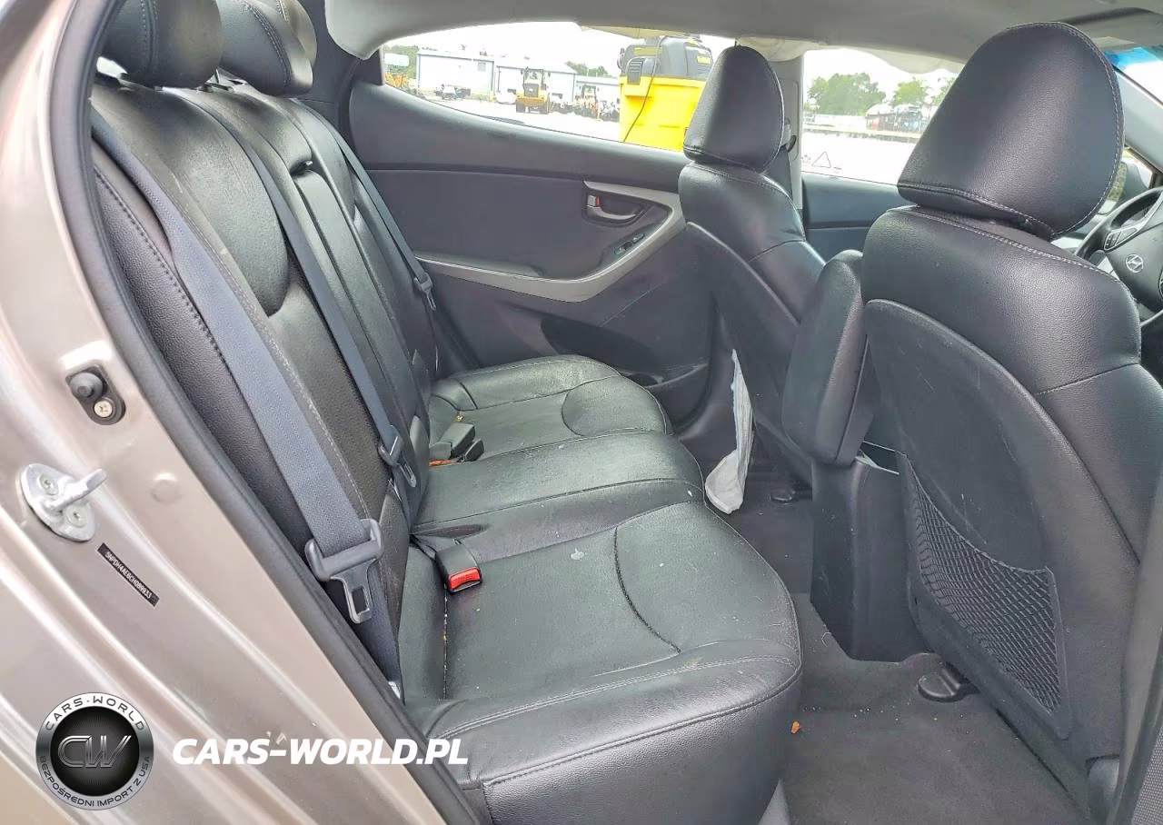 2012 Hyundai Elantra Limited VIN:5NPDH4AE6CH089933 - 10