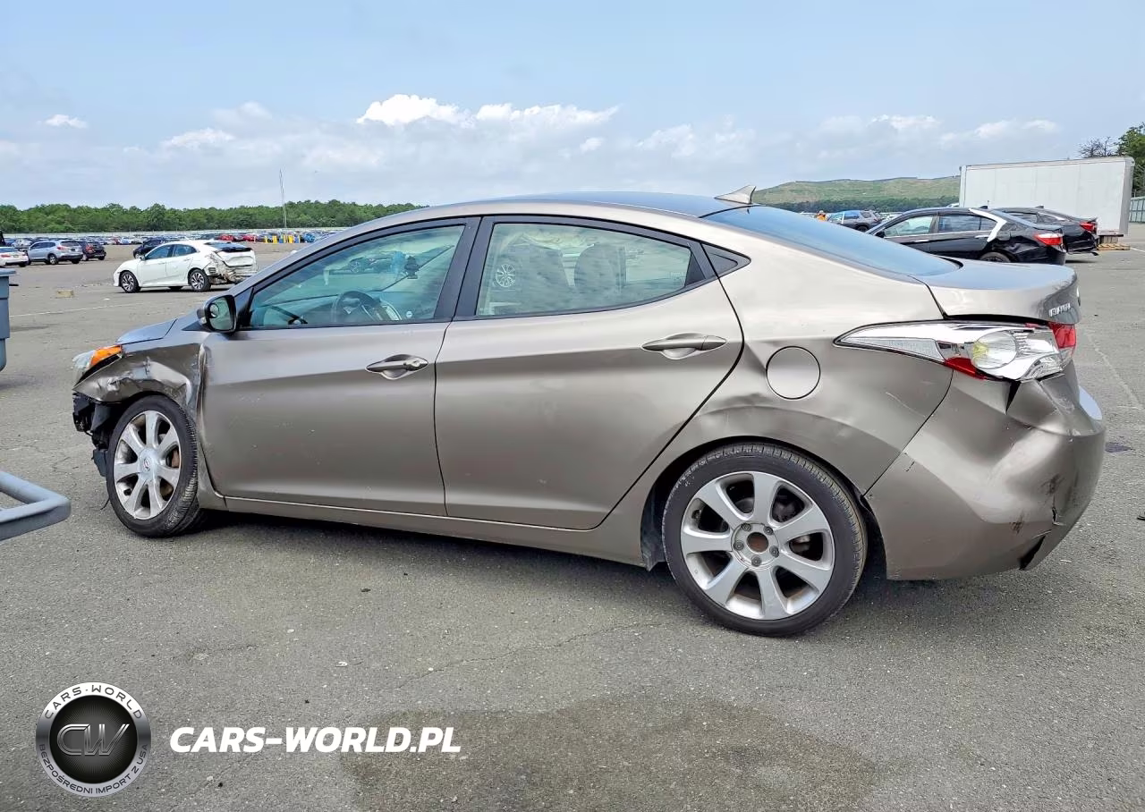 2012 Hyundai Elantra Limited VIN:5NPDH4AE6CH089933 - 2