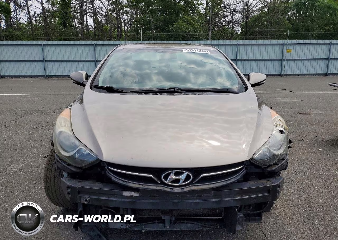2012 Hyundai Elantra Limited VIN:5NPDH4AE6CH089933 - 5