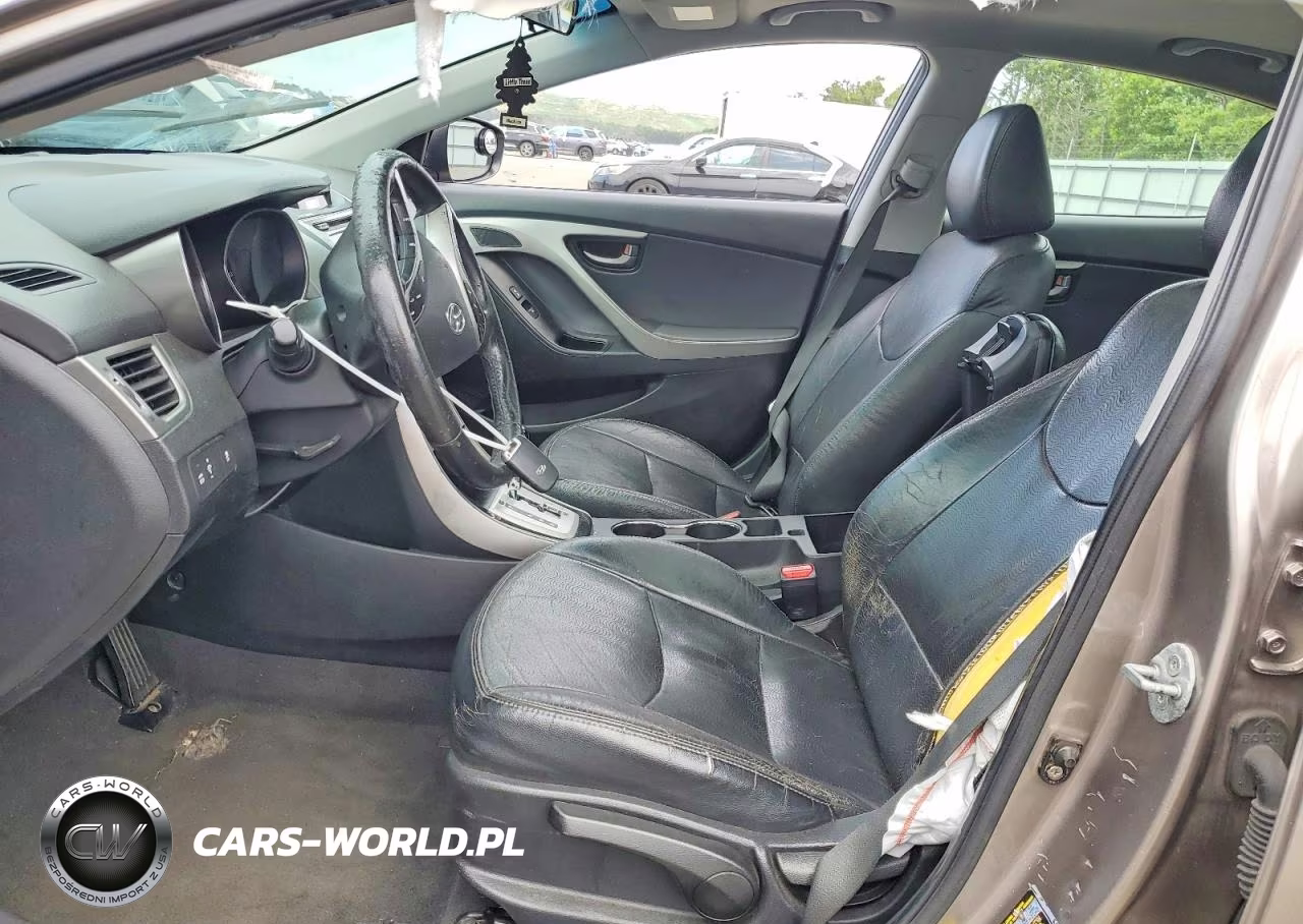 2012 Hyundai Elantra Limited VIN:5NPDH4AE6CH089933 - 7
