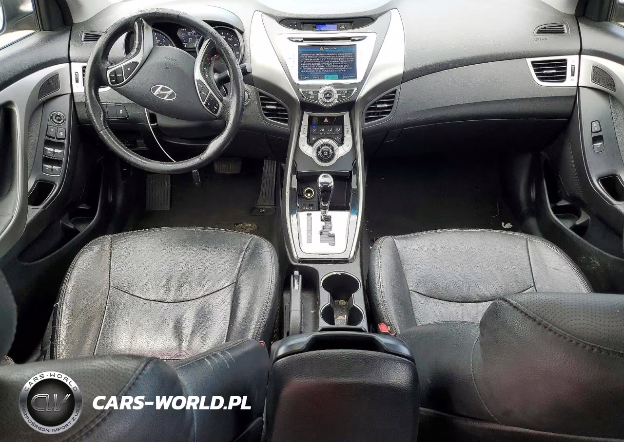 2012 Hyundai Elantra Limited VIN:5NPDH4AE6CH089933 - 8