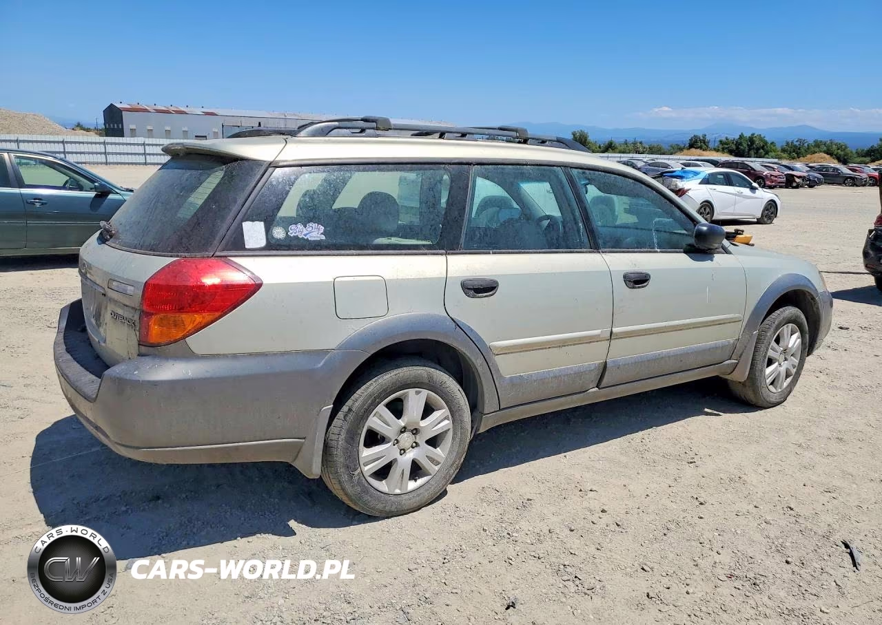 2005 Subaru Outback Outback 2.5I VIN:4S4BP61CX57383343 - 3