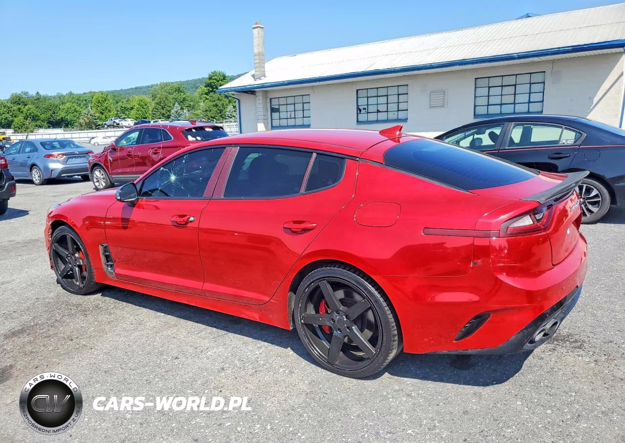 2019 Kia Stinger Gt VIN:KNAE35LC6K6063939 - 2
