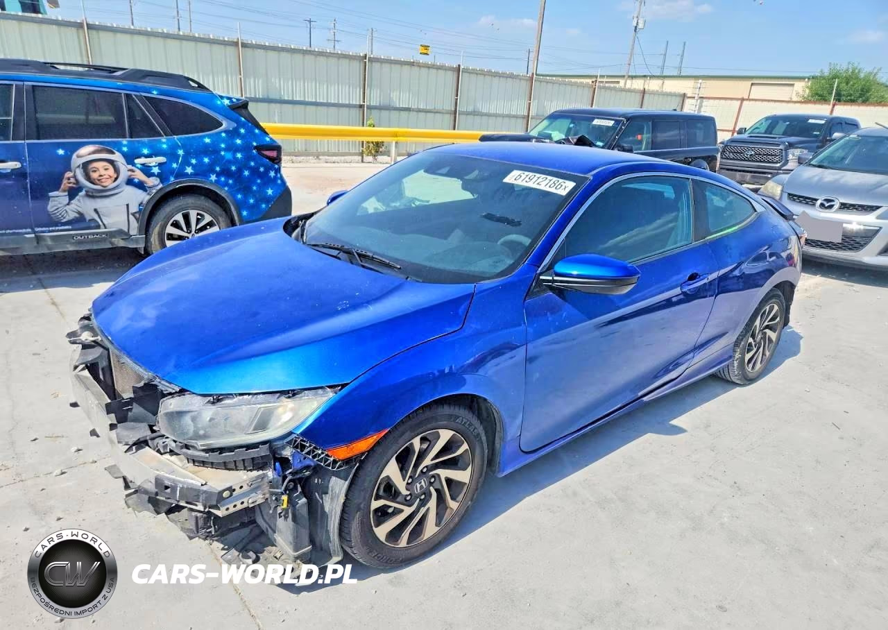 2019 Honda Civic Lx VIN:2HGFC4B69KH300291 - 1