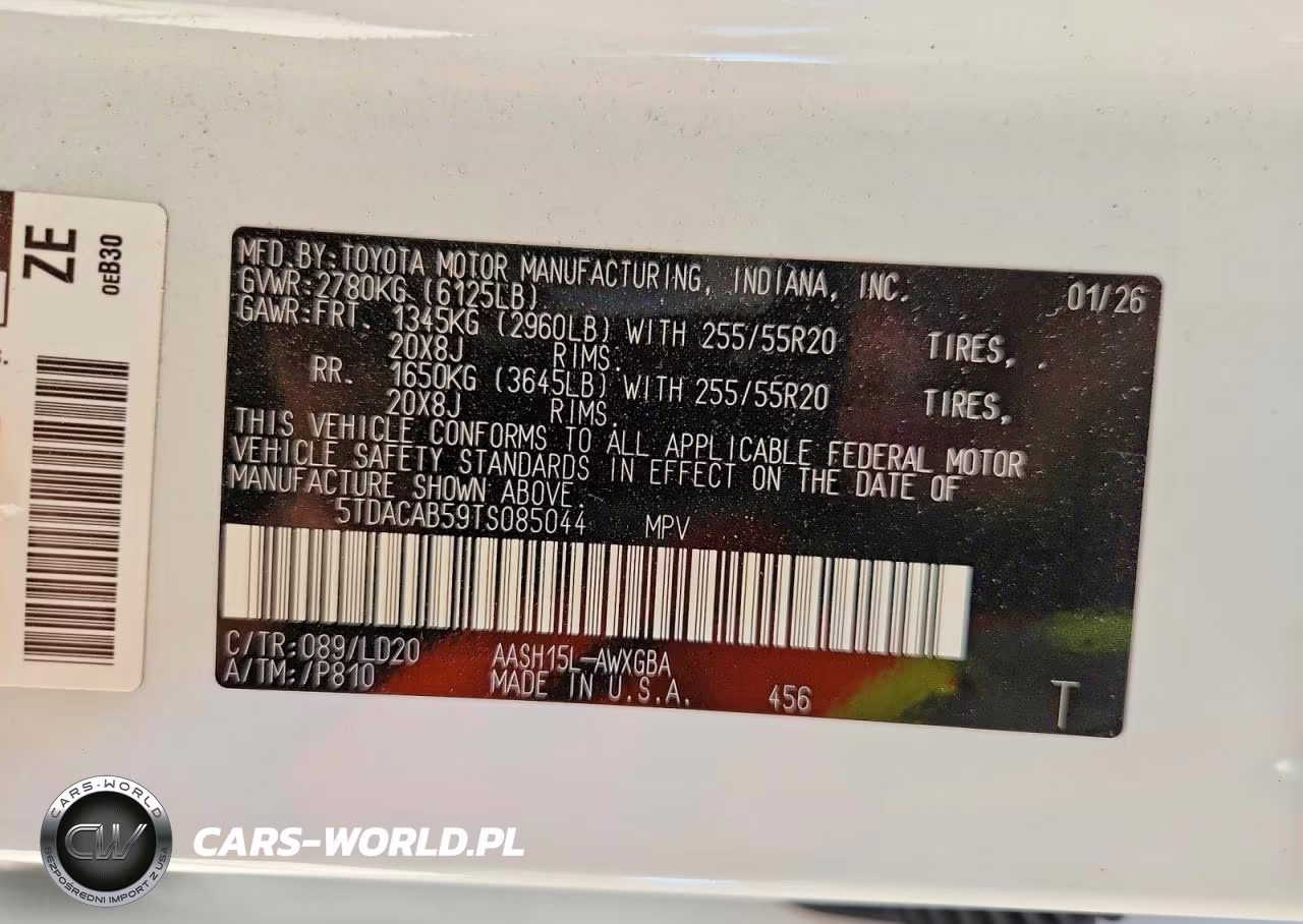 2026 Toyota Grand Highlander Hybrid Nightshade VIN:5TDACAB59TS085044 - 13