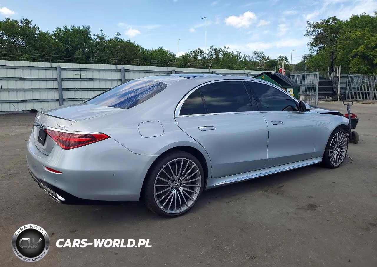 2022 Mercedes-Benz S 500 4Matic VIN:W1K6G6DB8NA147016 - 3