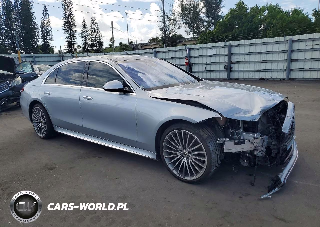 2022 Mercedes-Benz S 500 4Matic VIN:W1K6G6DB8NA147016 - 4
