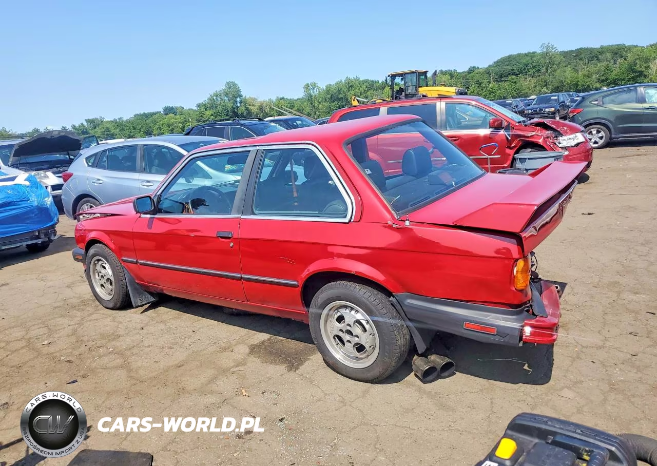 1987 BMW 325 E Automatic VIN:WBAAB6402H1689229 - 2