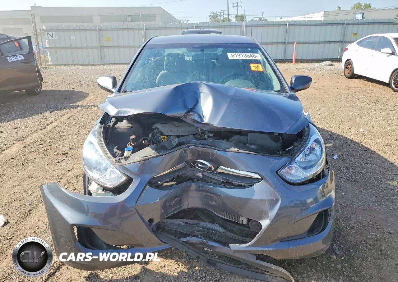 2012 Hyundai Accent Gls VIN:KMHCT4AE3CU235278 - 5