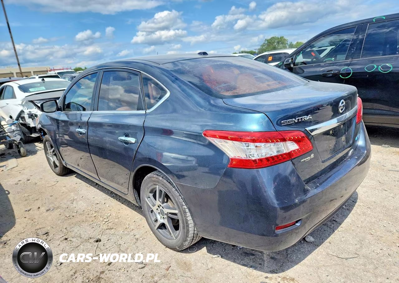 2014 Nissan Sentra Sv VIN:3N1AB7AP4EY261182 - 2