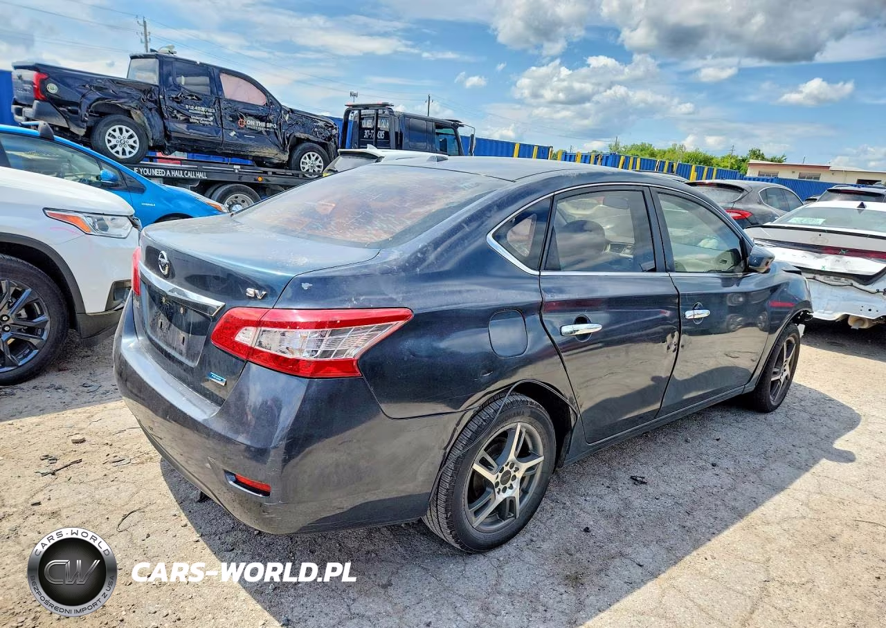 2014 Nissan Sentra Sv VIN:3N1AB7AP4EY261182 - 3