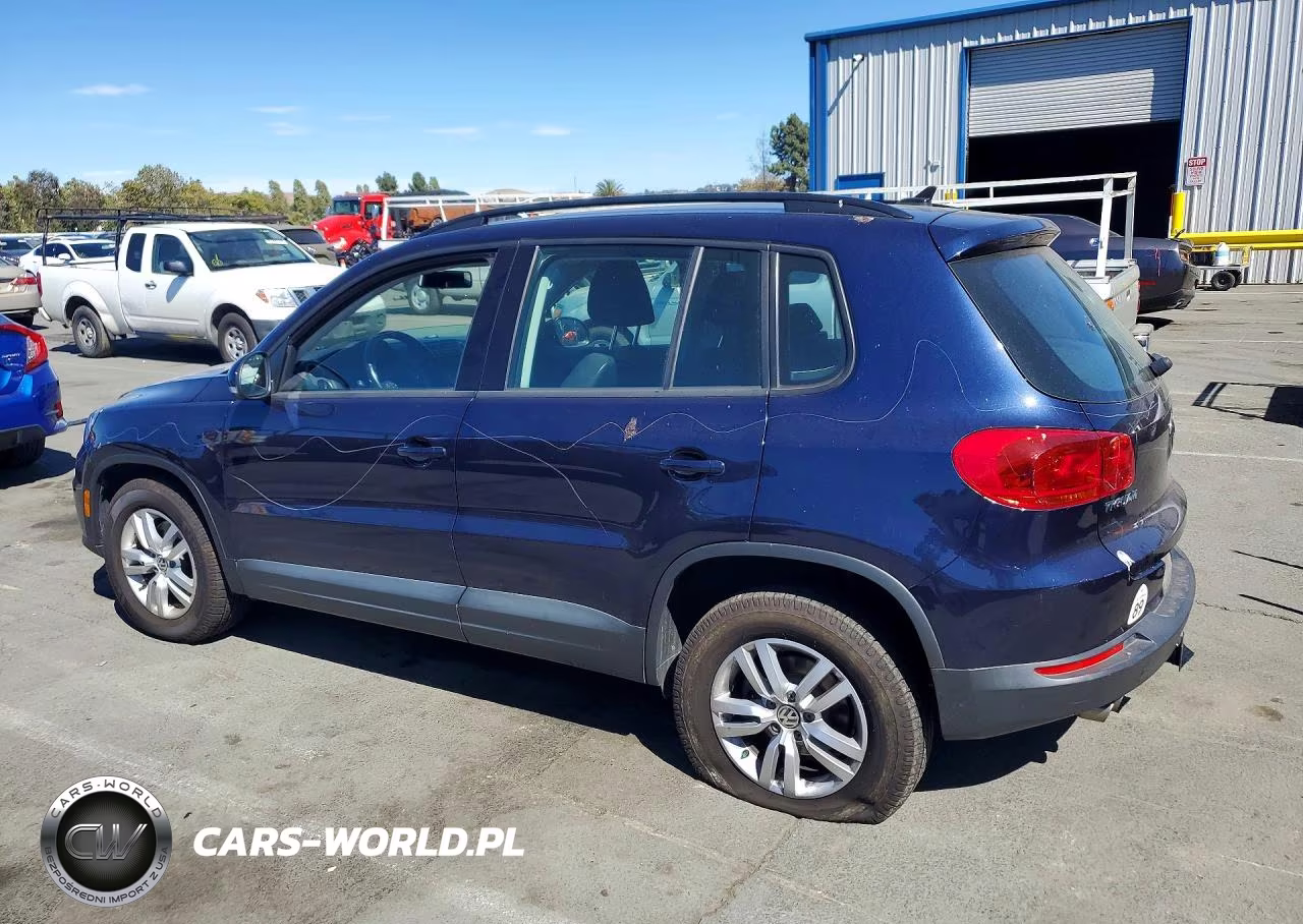 2015 Volkswagen Tiguan S VIN:WVGBV7AX1FW552834 - 2