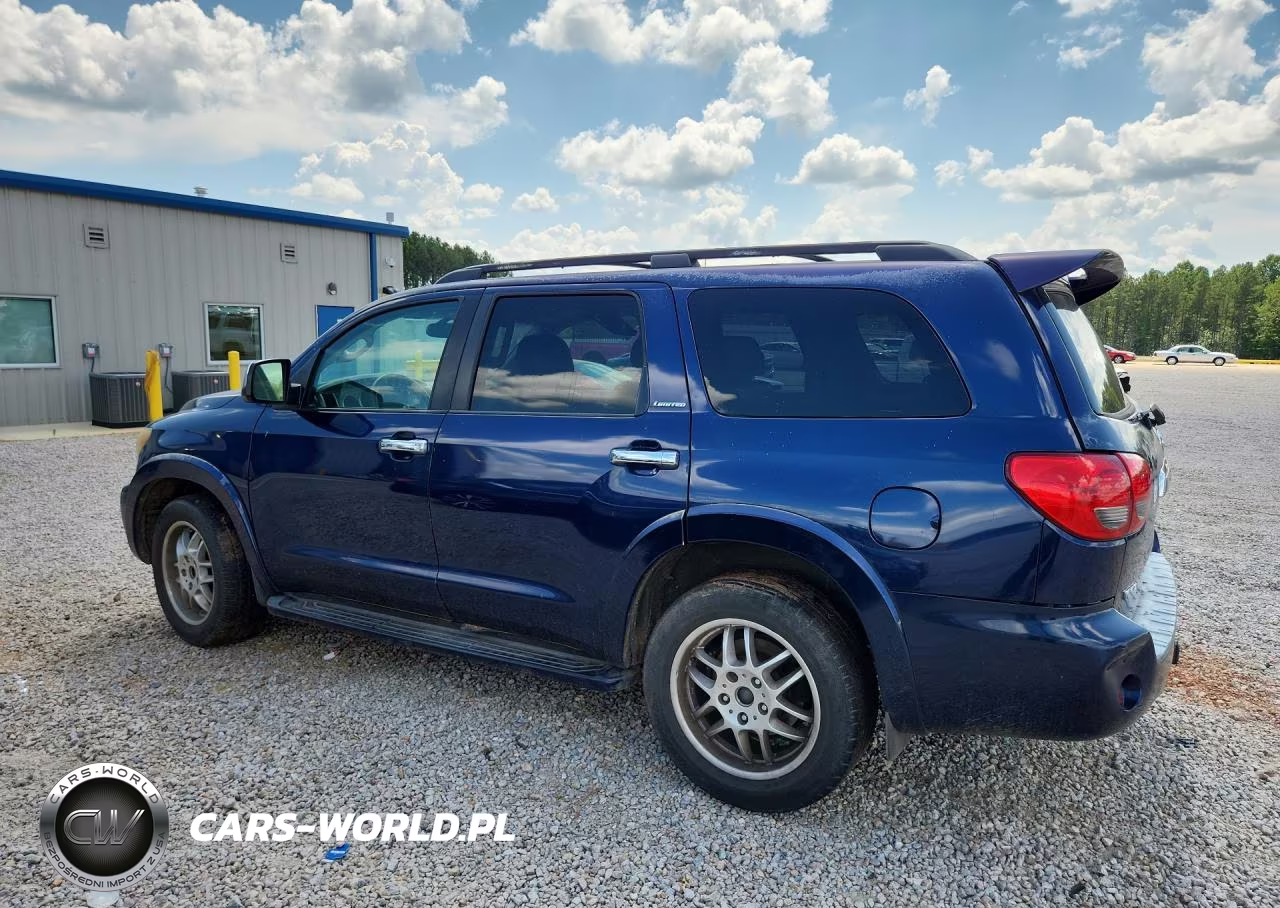 2008 Toyota Sequoia Limited VIN:5TDZY68A88S001793 - 2