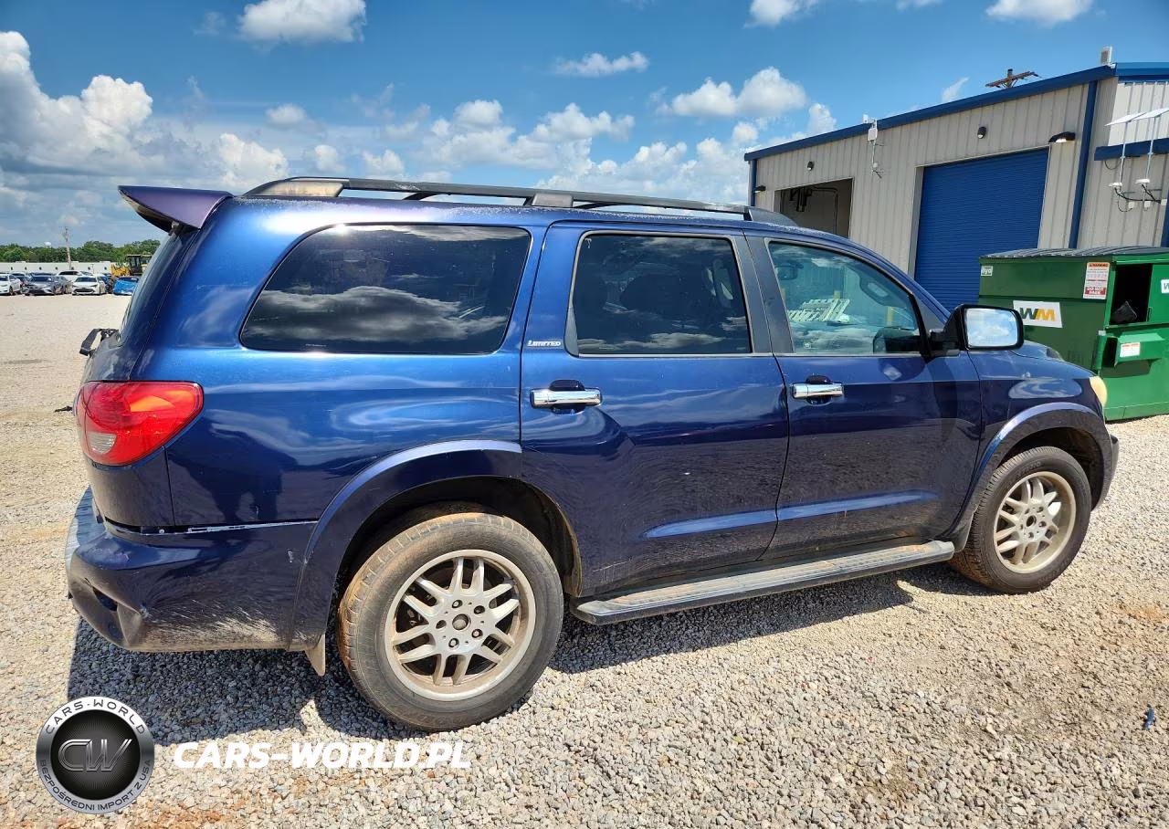 2008 Toyota Sequoia Limited VIN:5TDZY68A88S001793 - 3