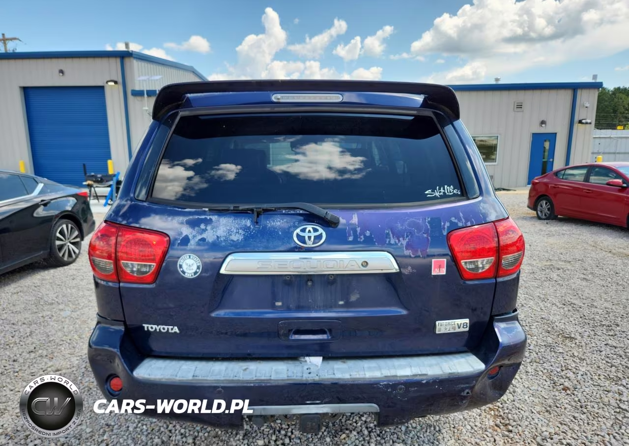 2008 Toyota Sequoia Limited VIN:5TDZY68A88S001793 - 6