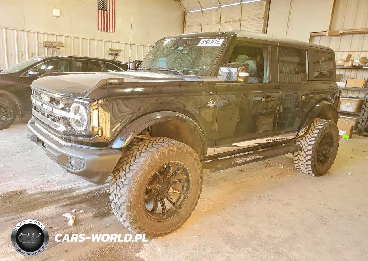 2022 Ford Bronco Base VIN:1FMEE5DP1NLB74771 - 1