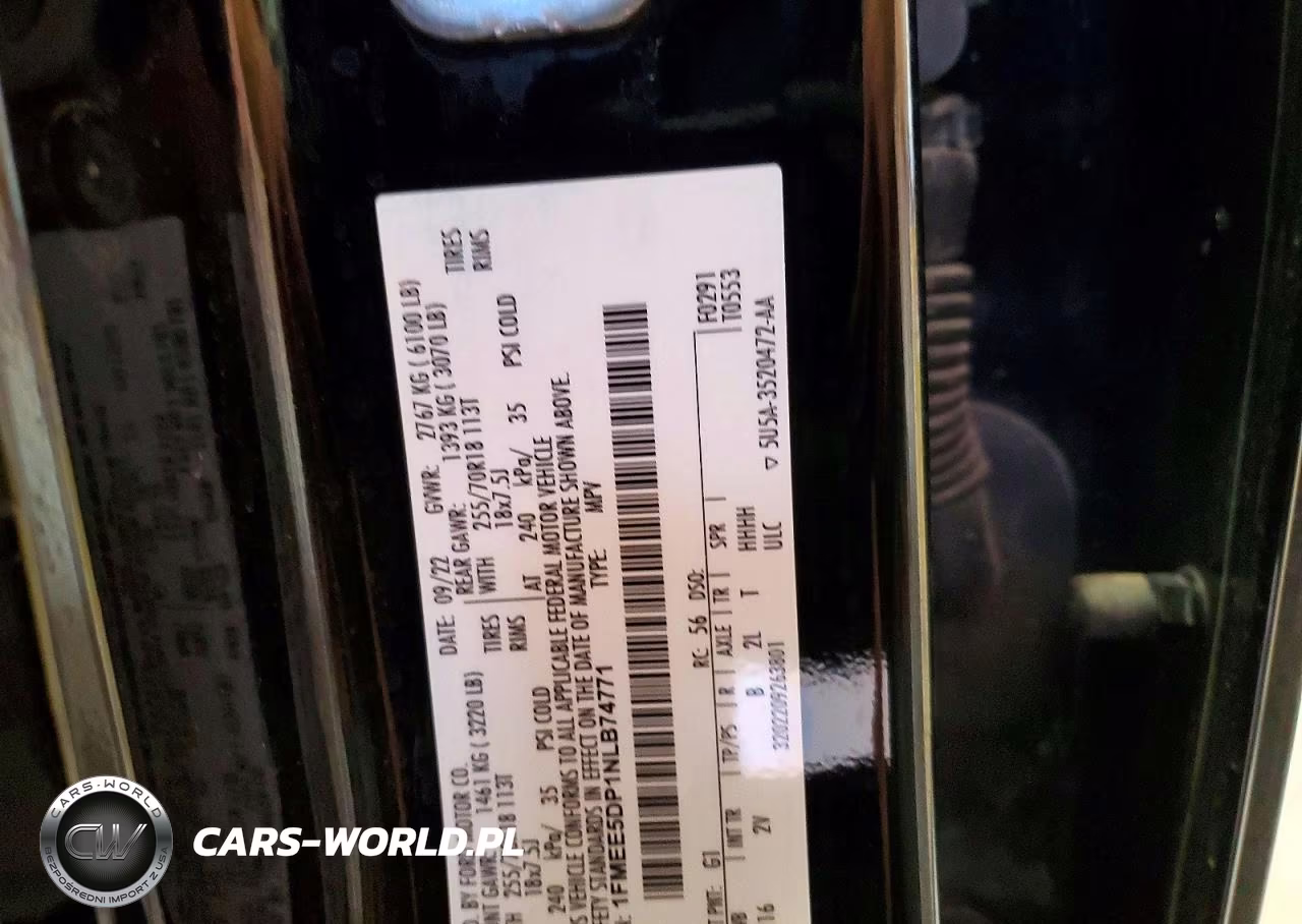2022 Ford Bronco Base VIN:1FMEE5DP1NLB74771 - 14