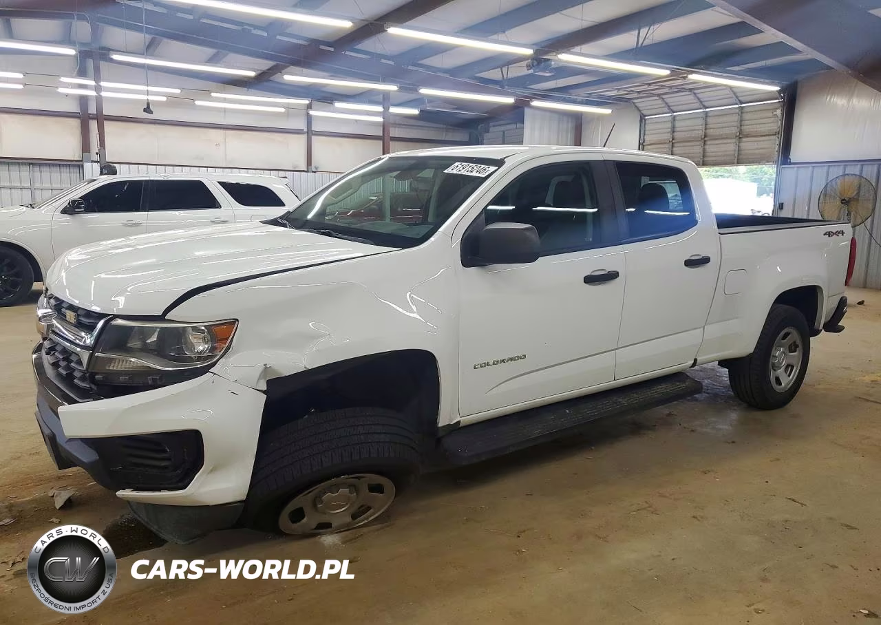 2021 Chevrolet Colorado VIN:1GCGTBEN7M1108136 - 1