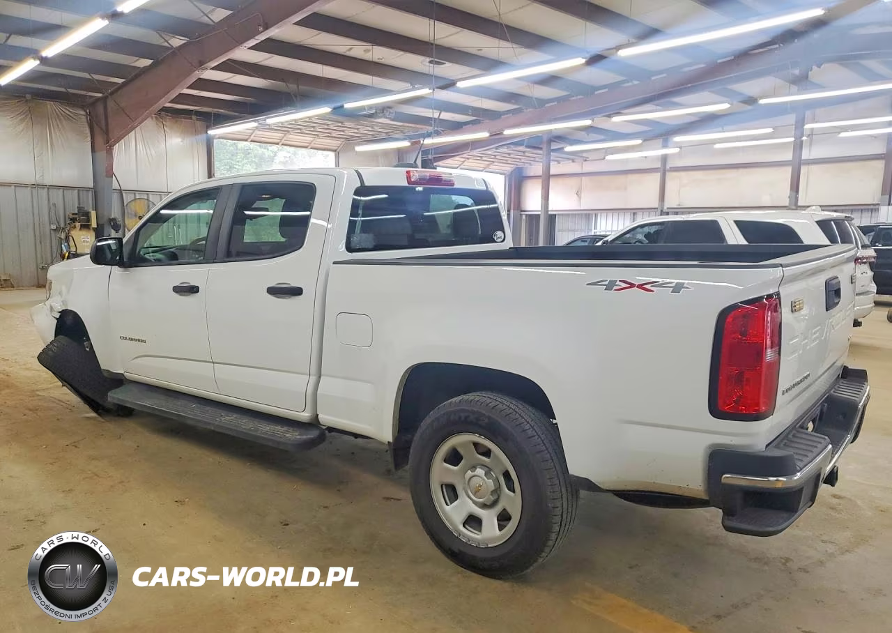 2021 Chevrolet Colorado VIN:1GCGTBEN7M1108136 - 2