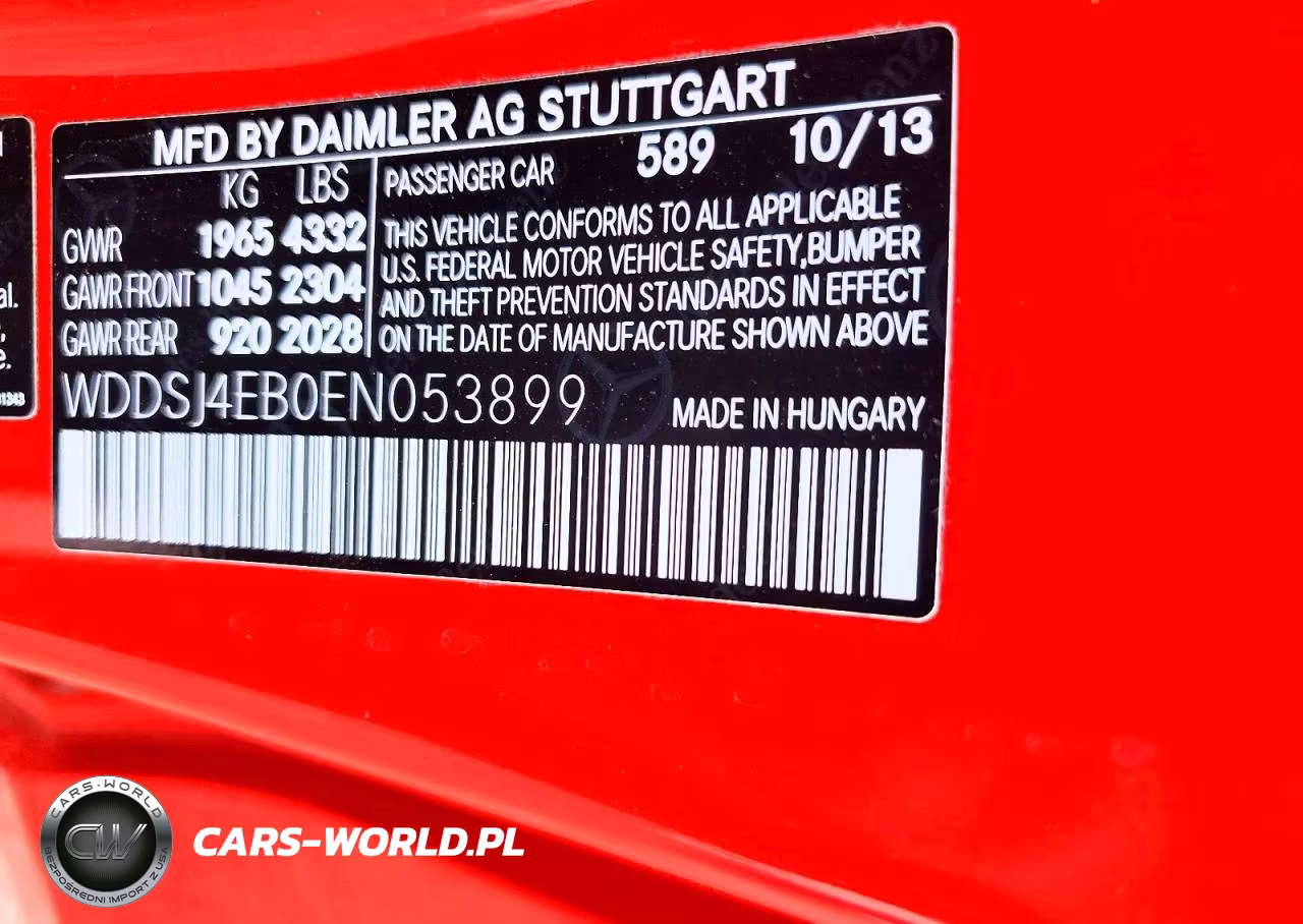 2014 Mercedes-Benz Cla 250 VIN:WDDSJ4EB0EN053899 - 13