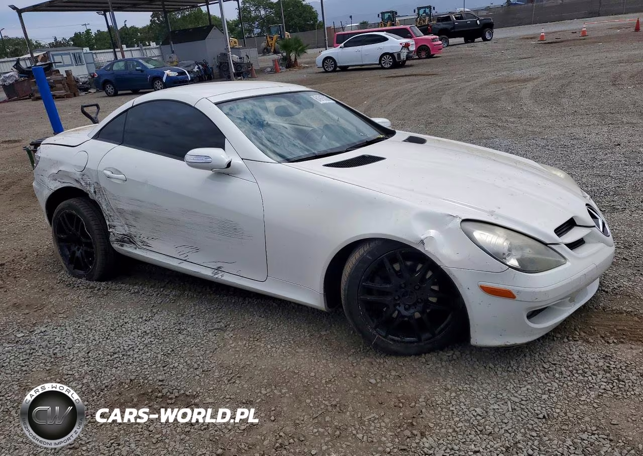 2008 Mercedes-Benz Slk 280 VIN:WDBWK54F68F189454 - 4