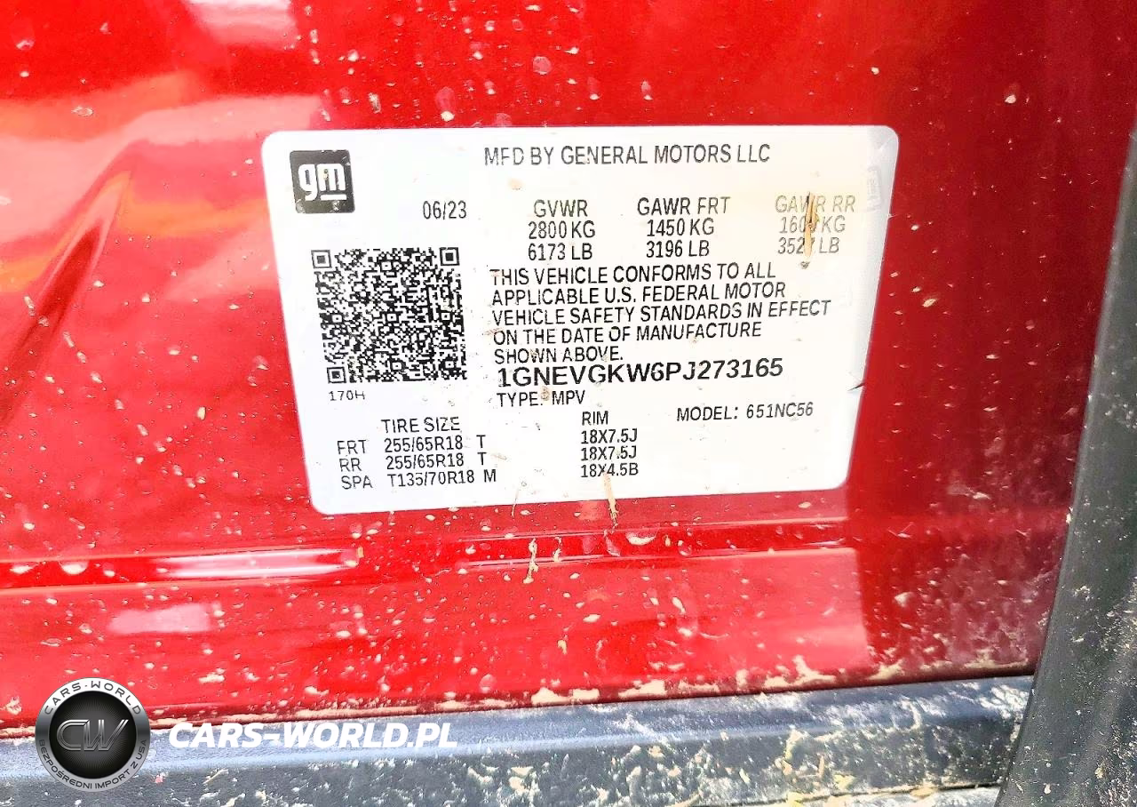 2023 Chevrolet Traverse Lt VIN:1GNEVGKW6PJ273165 - 14