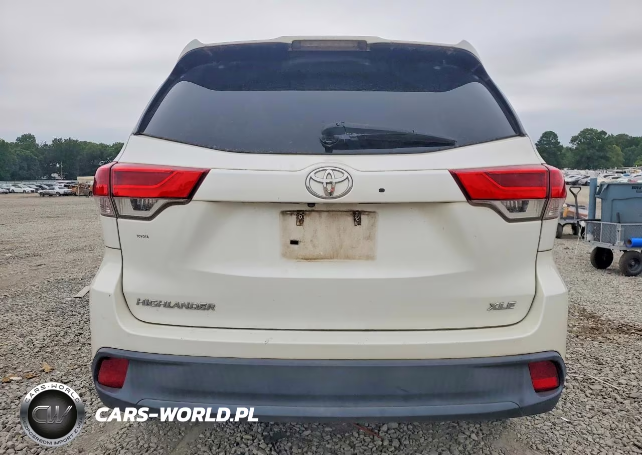 2017 Toyota Highlander Xle VIN:5TDKZRFHXHS517573 - 6