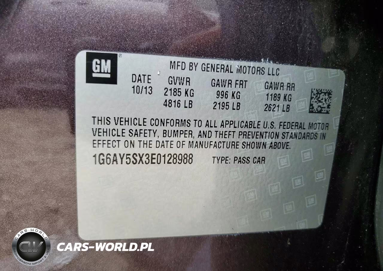 2014 Cadillac Cts Performance Collection VIN:1G6AY5SX3E0128988 - 12