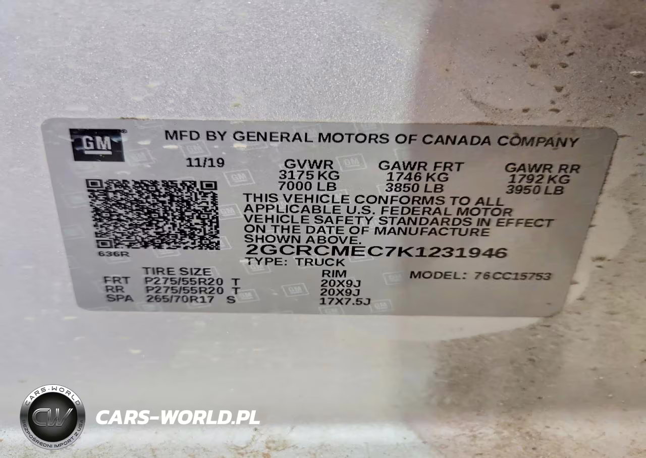 2019 Chevrolet Silverado Ld C1500 Custom VIN:2GCRCMEC7K1231946 - 12