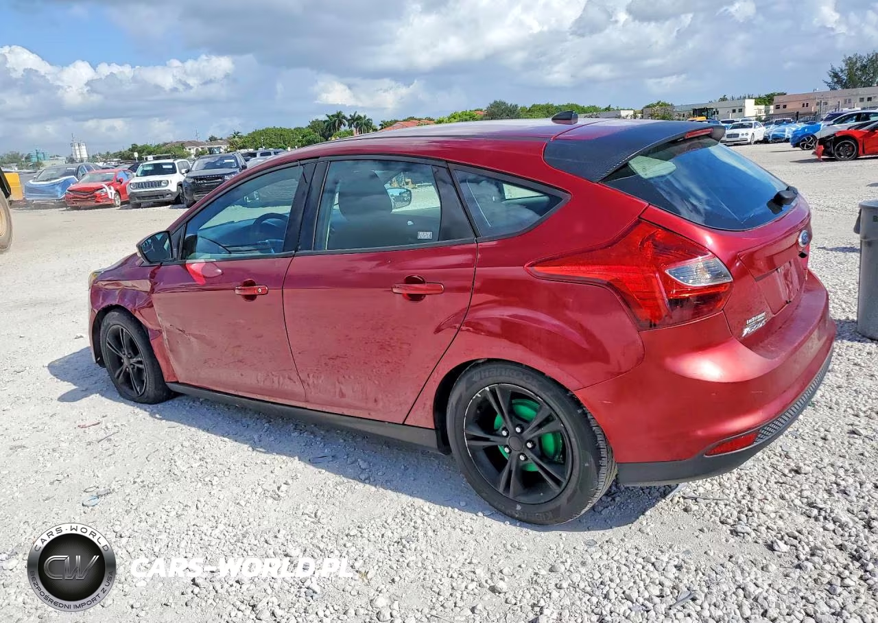 2014 Ford Focus Se VIN:1FADP3K25EL225345 - 2