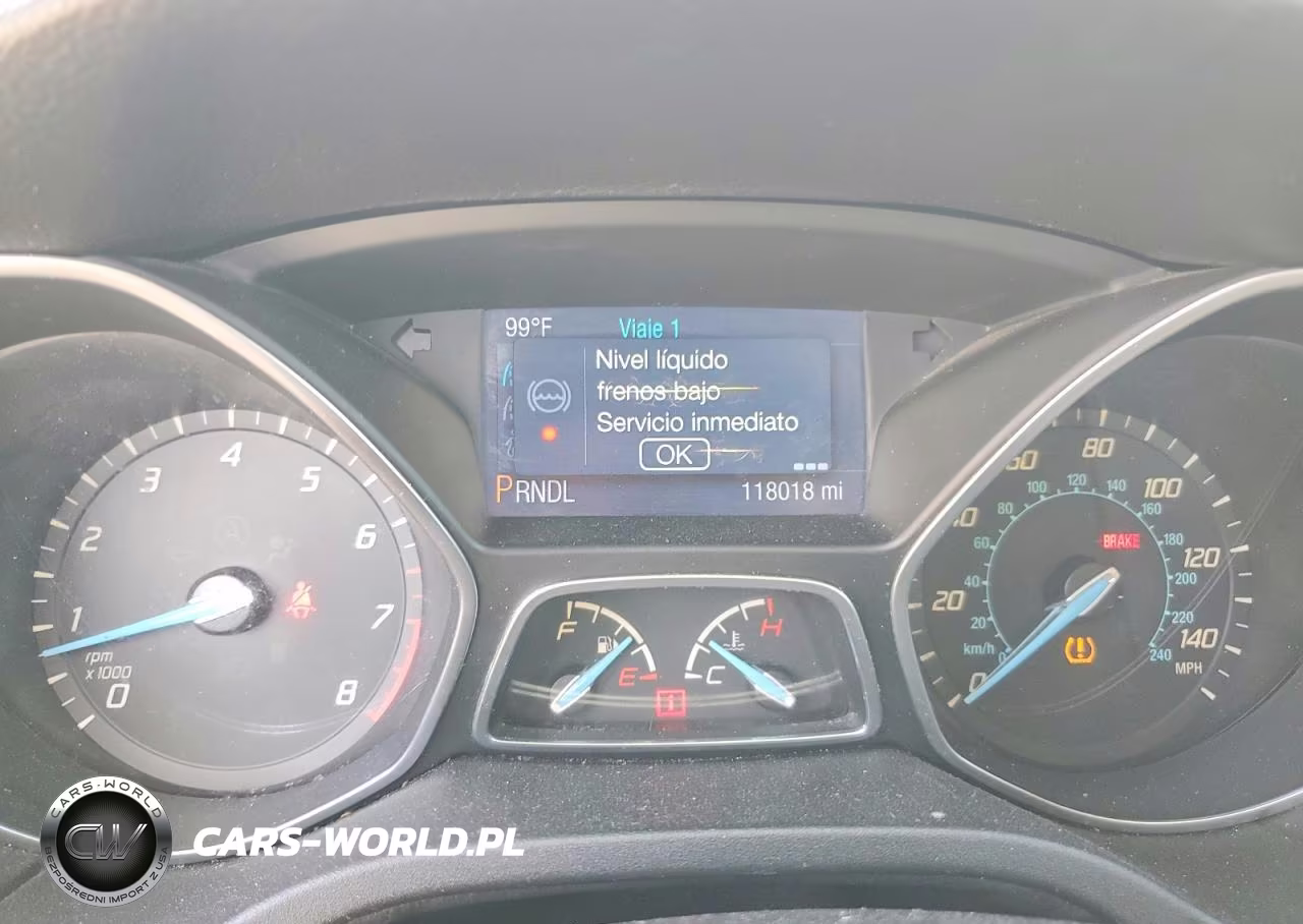 2014 Ford Focus Se VIN:1FADP3K25EL225345 - 9