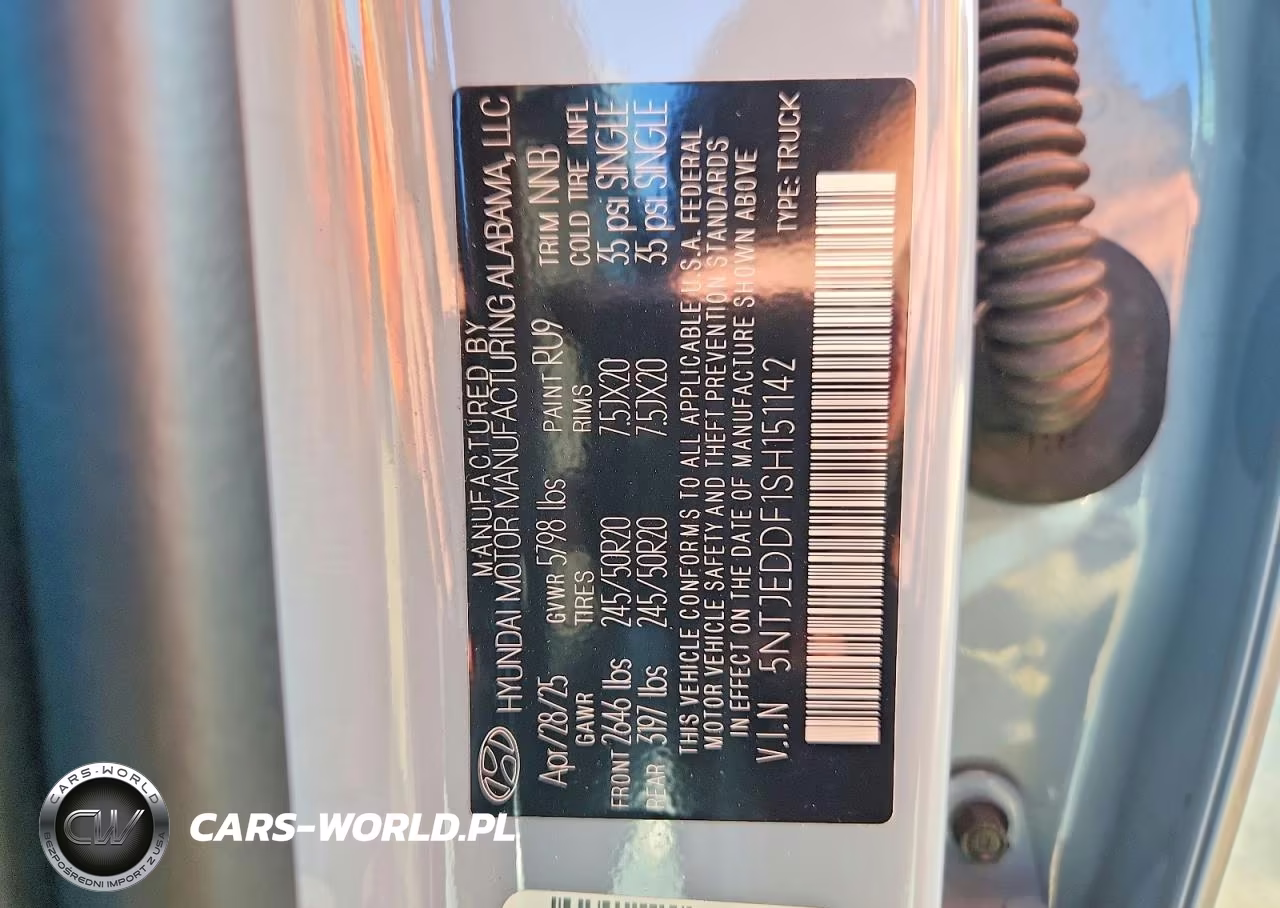 2025 Hyundai Santa Cruz Limited VIN:5NTJEDDF1SH151142 - 13