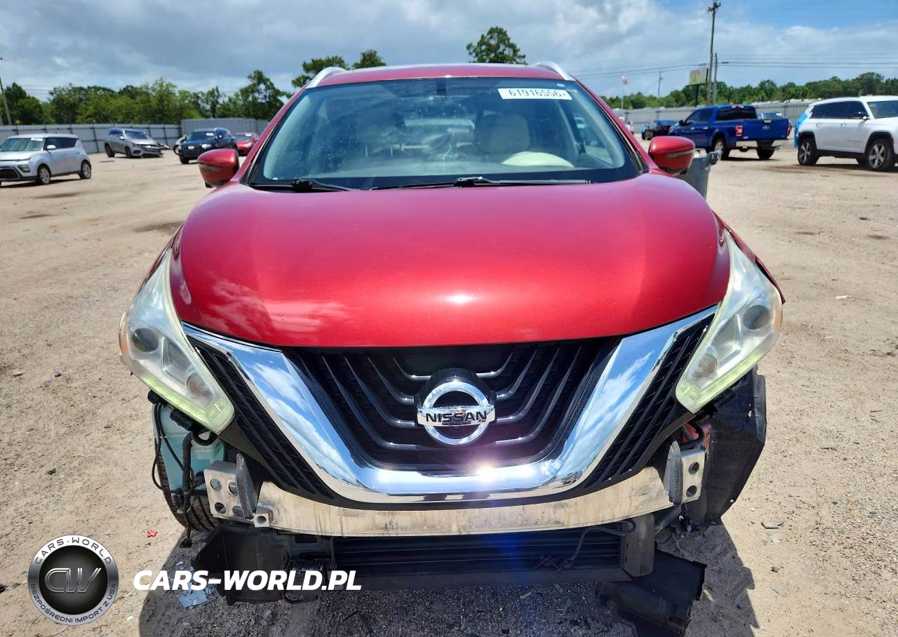 2017 Nissan Murano Sl VIN:5N1AZ2MG9HN147344 - 5