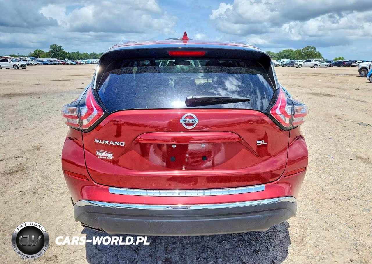 2017 Nissan Murano Sl VIN:5N1AZ2MG9HN147344 - 6