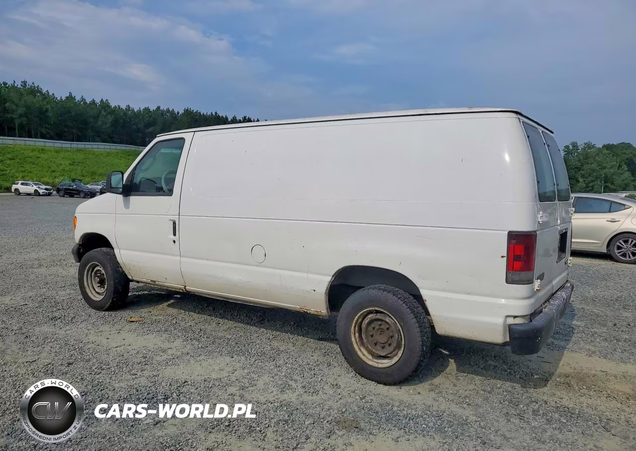 2007 Ford E150 Delivery Van VIN:1FTNE14W37DB11625 - 2