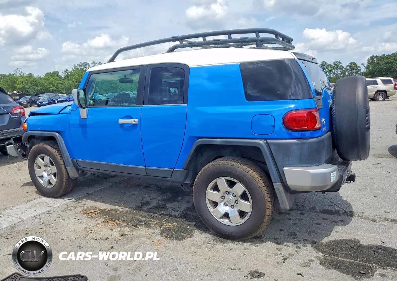 2007 Toyota Fj Cruiser Base VIN:JTEBU11F270010458 - 2