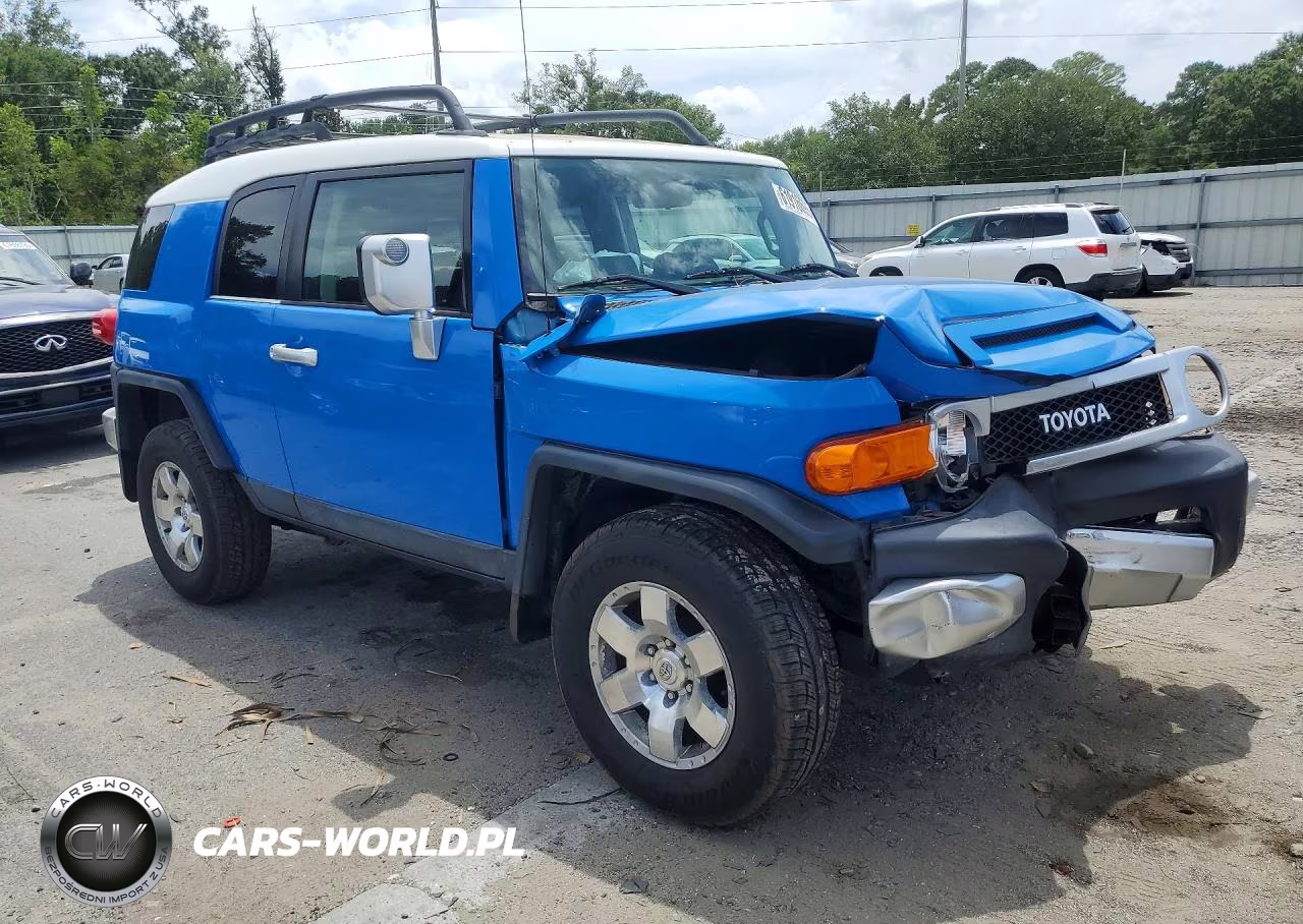 2007 Toyota Fj Cruiser Base VIN:JTEBU11F270010458 - 4