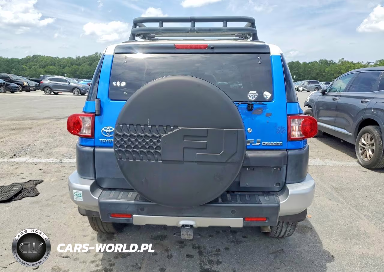 2007 Toyota Fj Cruiser Base VIN:JTEBU11F270010458 - 6