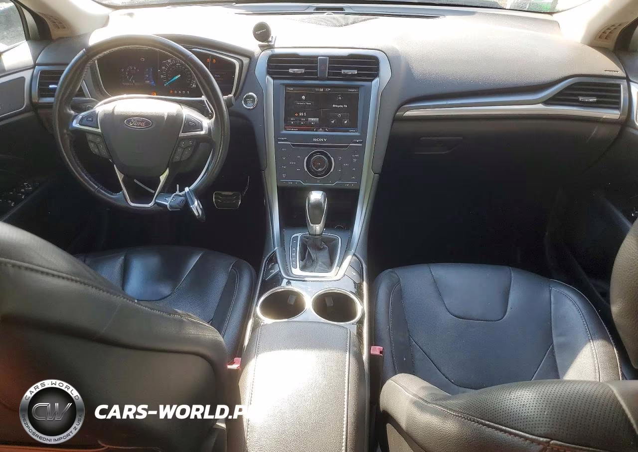 2013 Ford Fusion Titanium VIN:3FA6P0D93DR232408 - 8